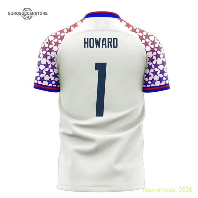 USA 2025-2026 Home Concept Football Kit (Libero) (HOWARD 1)-Football Shirts Shop