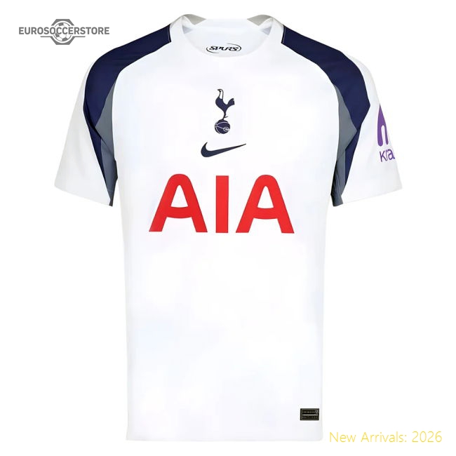 2025-2026 Tottenham Hotspur Home Shirt-Football Shirts Shop