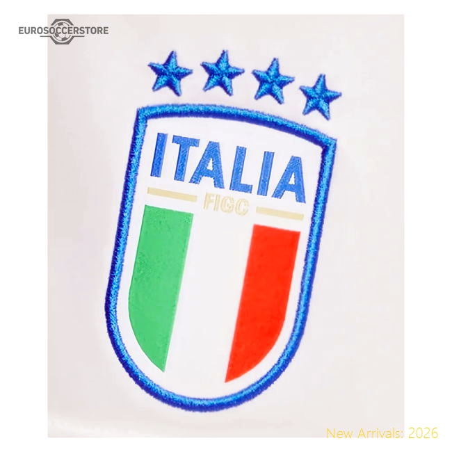 2024-2025 Italy Home Shorts (White)-Football Shirts Shop