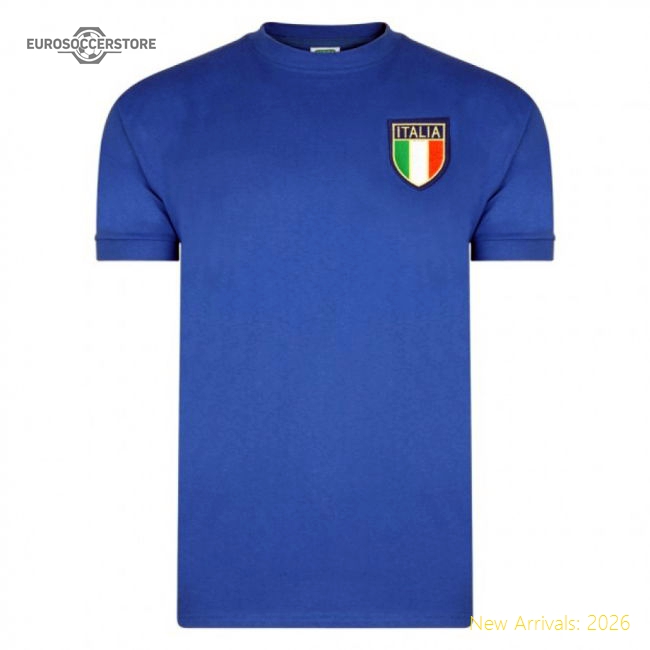 Score Draw Italy 1970 World Cup Final Shirt-Football Shirts Shop