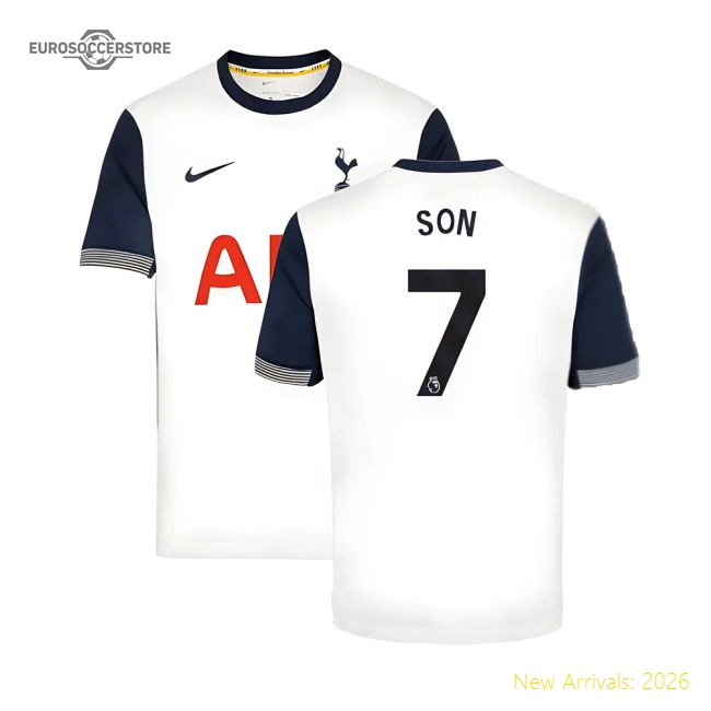 2024-2025 Tottenham Hotspur Home Shirt (Son 7)-Football Shirts Shop