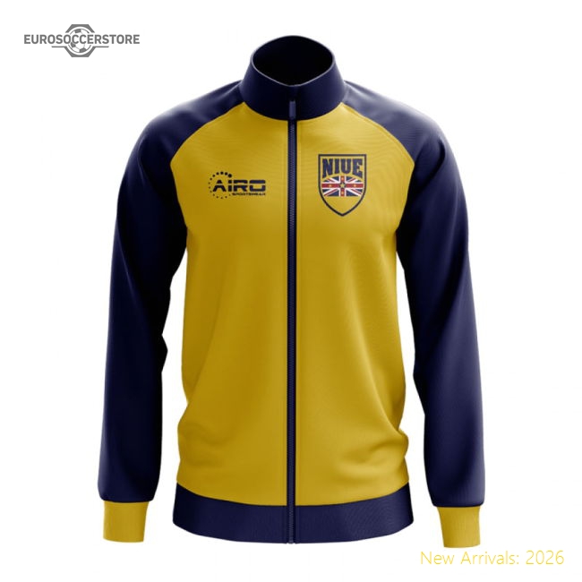 Niue Concept Football Track Jacket (Yellow)-Football Shirts Shop