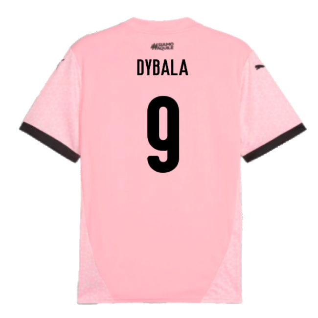 2024-2025 Palermo Home Shirt (Dybala 9)-Football Shirts Shop