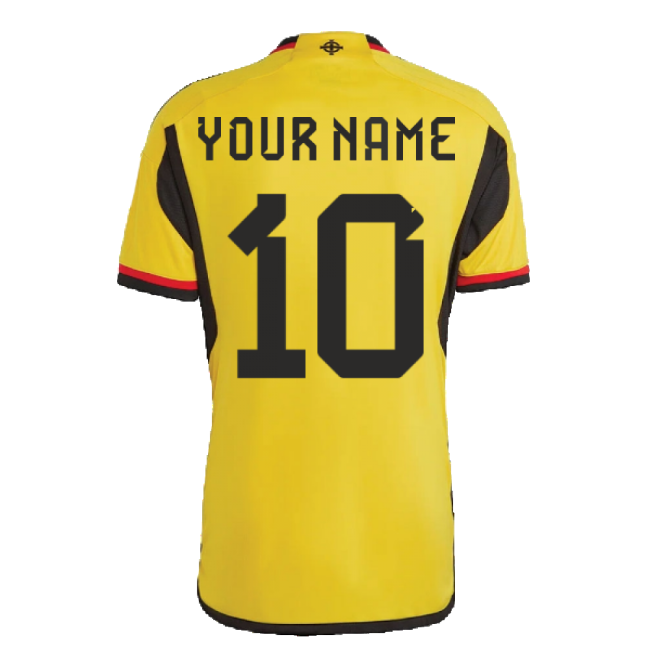 2022-2023 Northern Ireland Away Shirt (Your Name)-Football Shirts Shop