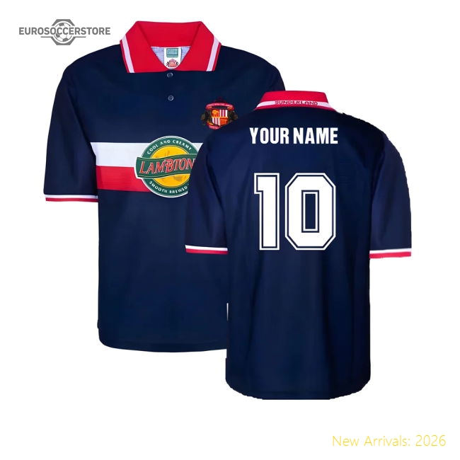 Sunderland 1999 Retro Away Shirt (Your Name)-Football Shirts Shop