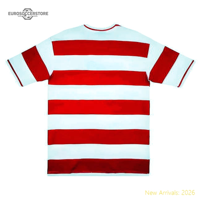 2024-2025 Denmark Fan Striped Tee (Red)-Football Shirts Shop