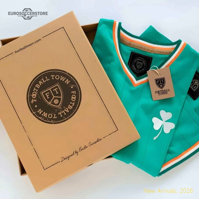 Vintage Ireland Green Army Soccer Jersey-Football Shirts Shop