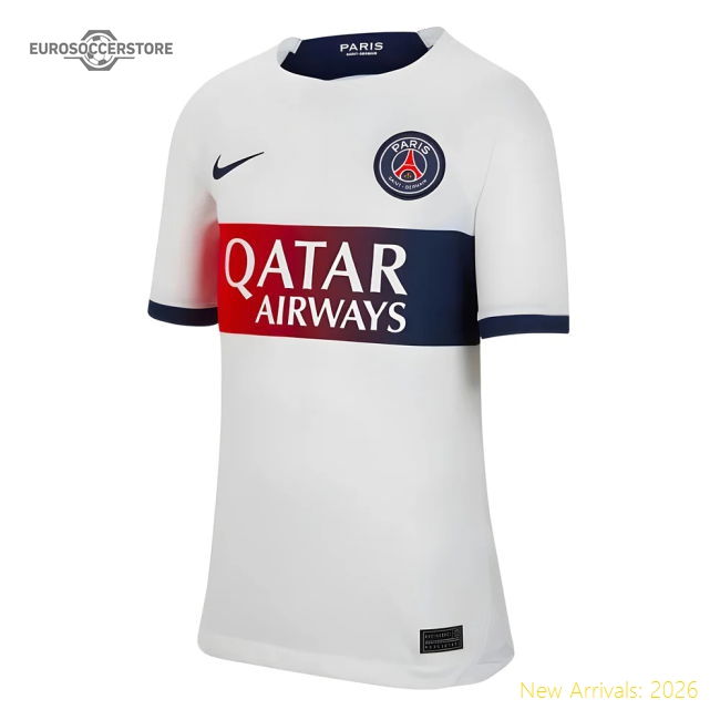 2023-2024 PSG Away Shirt (Kids)-Football Shirts Shop
