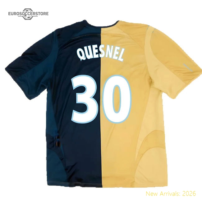 Marseille 2005-06 Third Shirt ((Excellent) L) (Quesnel 30)-Football Shirts Shop