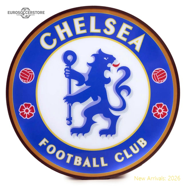 Chelsea FC 12 Inch LED Wall Light-Football Shirts Shop
