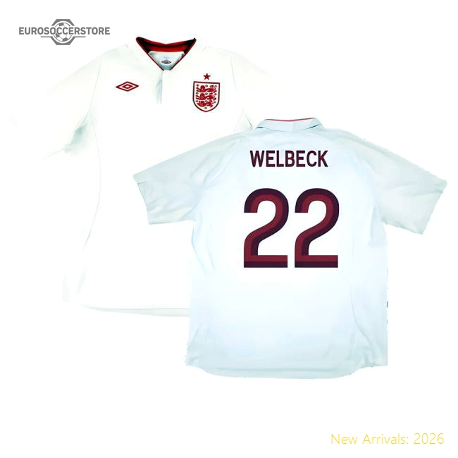 England 2012-13 Home Shirt (Good) (Welbeck 22)-Football Shirts Shop