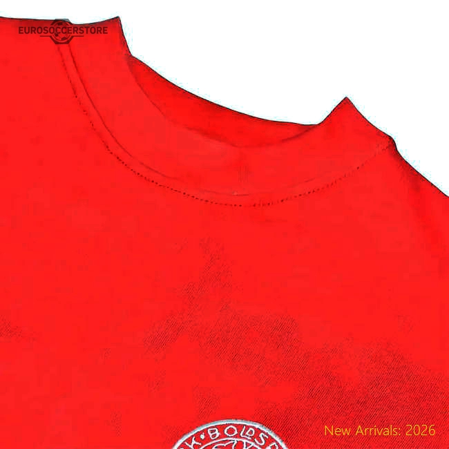 Denmark 1960s Retro Football Shirt-Football Shirts Shop