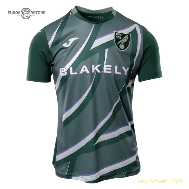 2025-2026 Norwich City Away Shirt-Football Shirts Shop