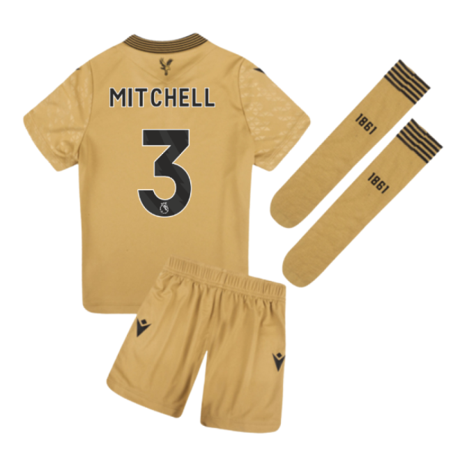 2025-2026 Crystal Palace Third Little Kids Infant Kit (Mitchell 3)-Football Shirts Shop
