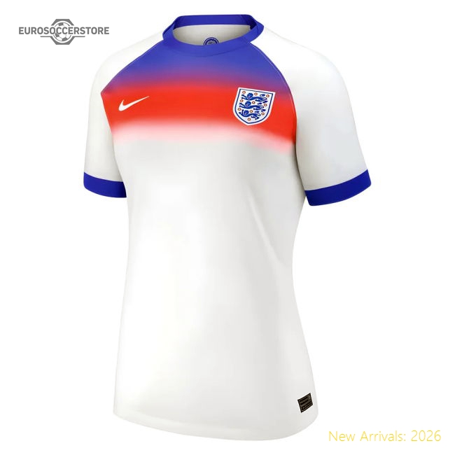 2025 England Womens Team Home Shirt (Ladies)-Football Shirts Shop