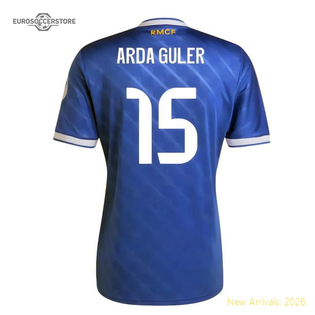 2025-2026 Real Madrid Third Shirt (Arda Guler 15)-Football Shirts Shop