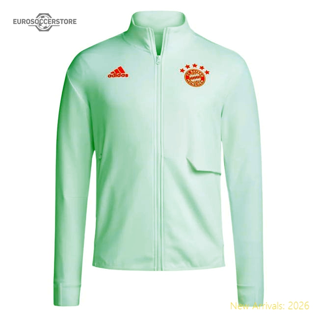 2023-2024 Bayern Munich Anthem Jacket (White)-Football Shirts Shop
