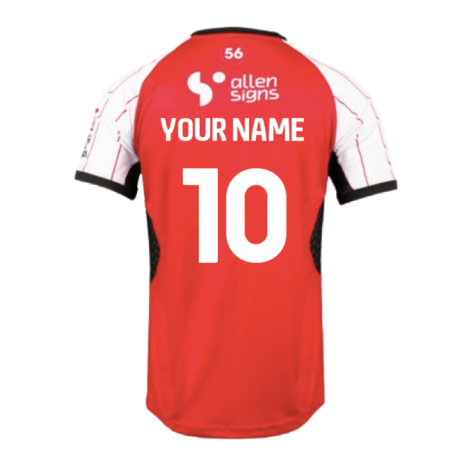 2024-2025 Lincoln City Home Shirt (Your Name)-Football Shirts Shop
