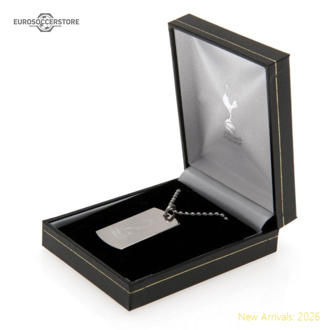 Tottenham Hotspur FC Engraved Dog Tag & Chain-Football Shirts Shop