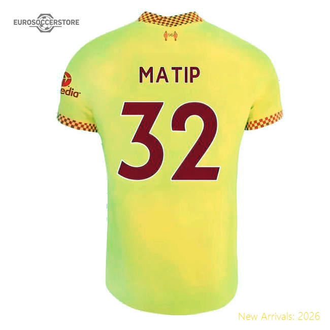 Liverpool 2021-2022 3rd Shirt (MATIP 32)-Football Shirts Shop