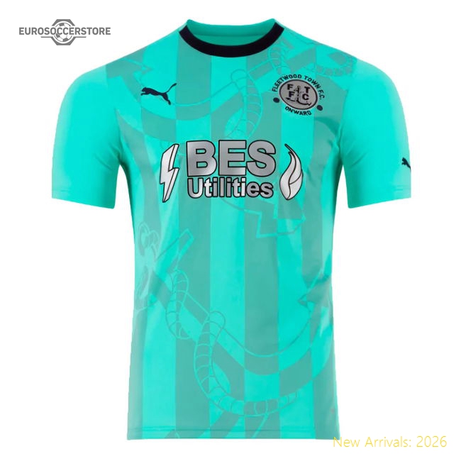 2023-2024 Fleetwood Town Away Shirt-Football Shirts Shop