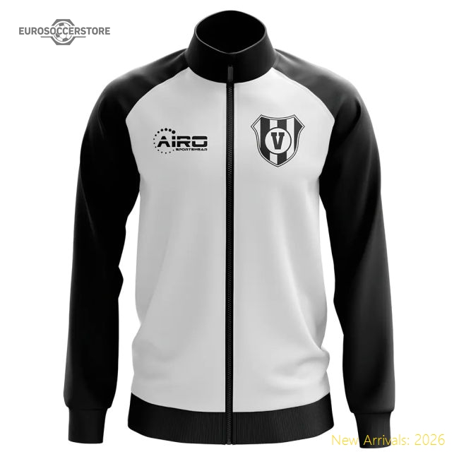 Valencia Concept Football Track Jacket (White)-Football Shirts Shop
