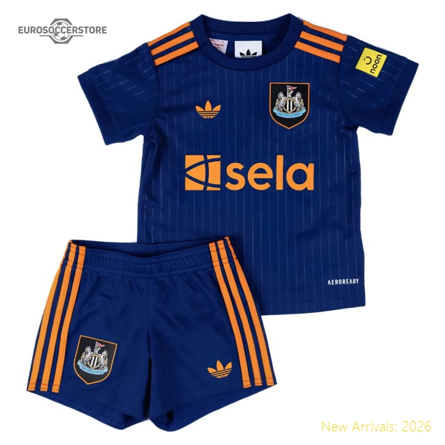 2025-2026 Newcastle Third Baby Kit (Bruno G. 39)-Football Shirts Shop
