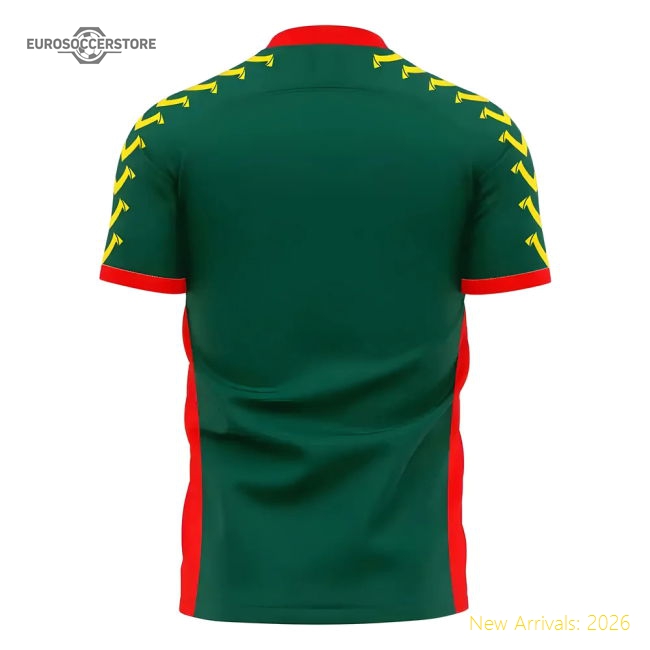 Burkina Faso 2025-2026 Home Concept Football Kit (Viper)-Football Shirts Shop
