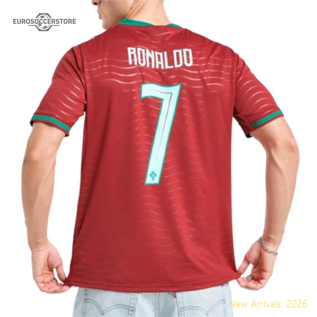 2026-2027 Portugal RONALDO Home Shirt-Football Shirts Shop