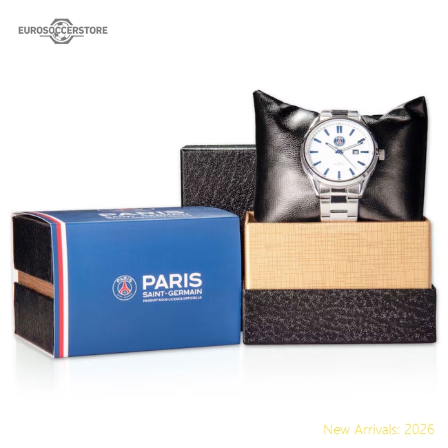 Paris Saint Germain FC Mens Bracelet Watch-Football Shirts Shop