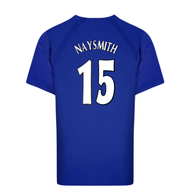 Everton 2003 Anniversary Retro Home Shirt (Naysmith 15)-Football Shirts Shop