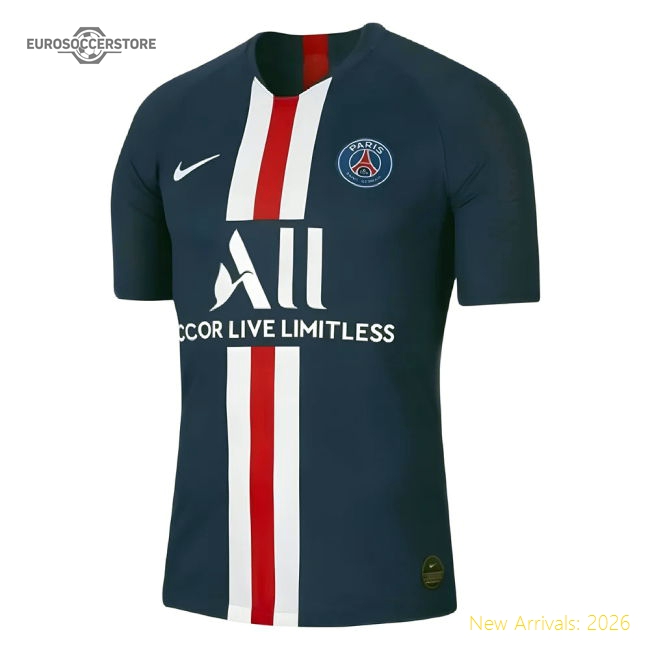 PSG 2019-20 Home Nike Vaporknit Shirt ((Mint) S)-Football Shirts Shop