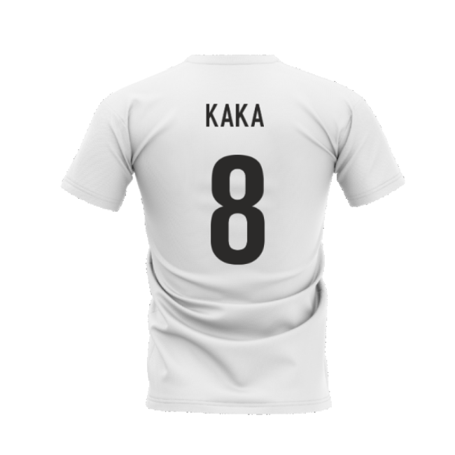 Kaka Legend T-Shirt (White) (Kaka 8)-Football Shirts Shop