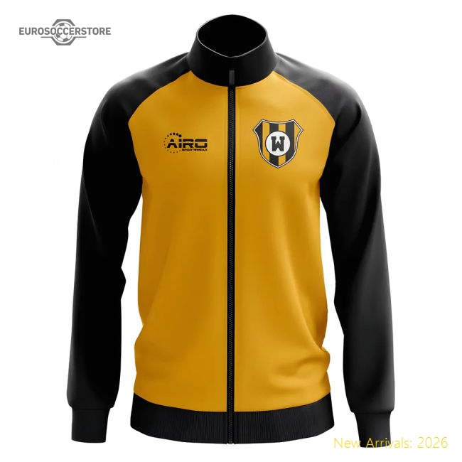 Wolverhampton Concept Football Track Jacket (Gold)-Football Shirts Shop