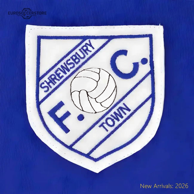 Shrewsbury Town 1960s Retro Football Shirt-Football Shirts Shop