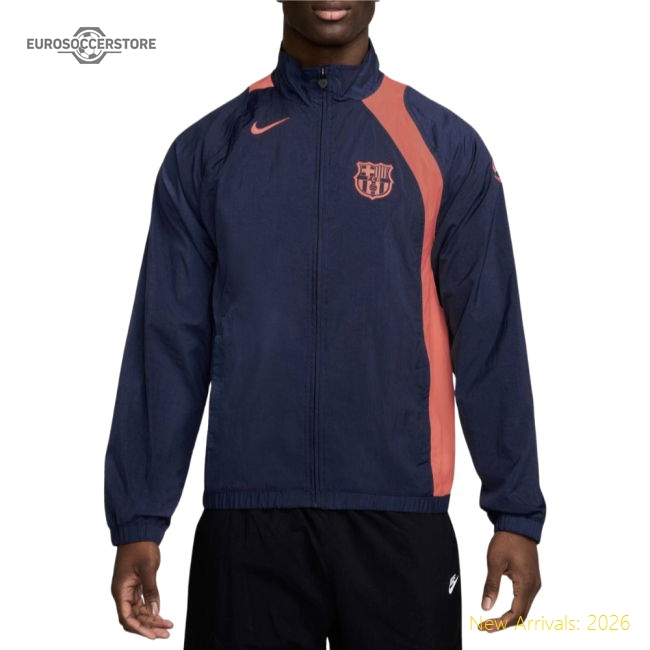 2025-2026 Barcelona Third T90 Track Jacket-Football Shirts Shop