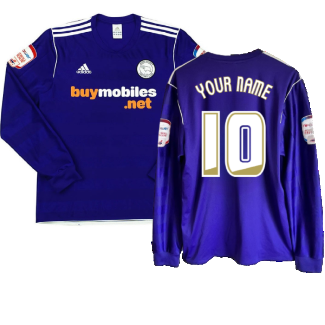 Derby County 2011-12 Away Long Sleeve Shirt (M) (Excellent) (Your Name)-Football Shirts Shop