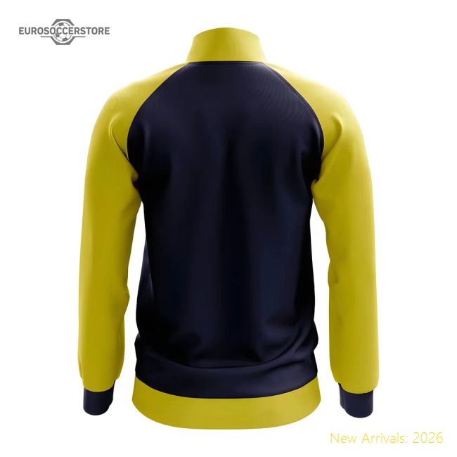 Pitcairn Islands Concept Football Track Jacket (Blue)-Football Shirts Shop