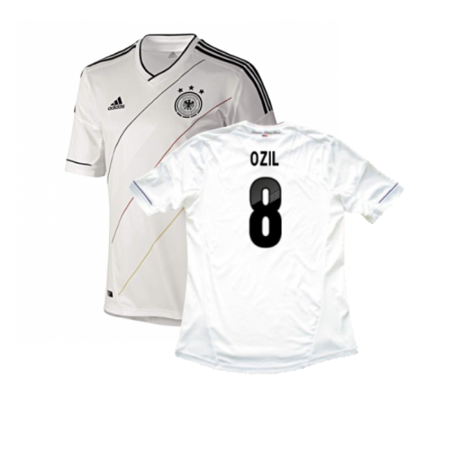 Germany 2012-13 Home Shirt ((Very Good) XXL) (Ozil 8)-Football Shirts Shop