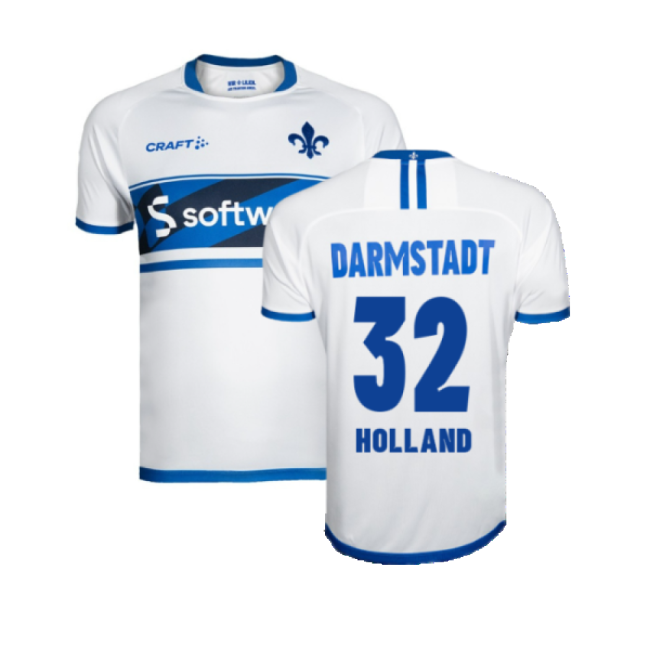 Darmstadt 2022-23 Away Shirt (XS) (Mint) (Holland 32)-Football Shirts Shop
