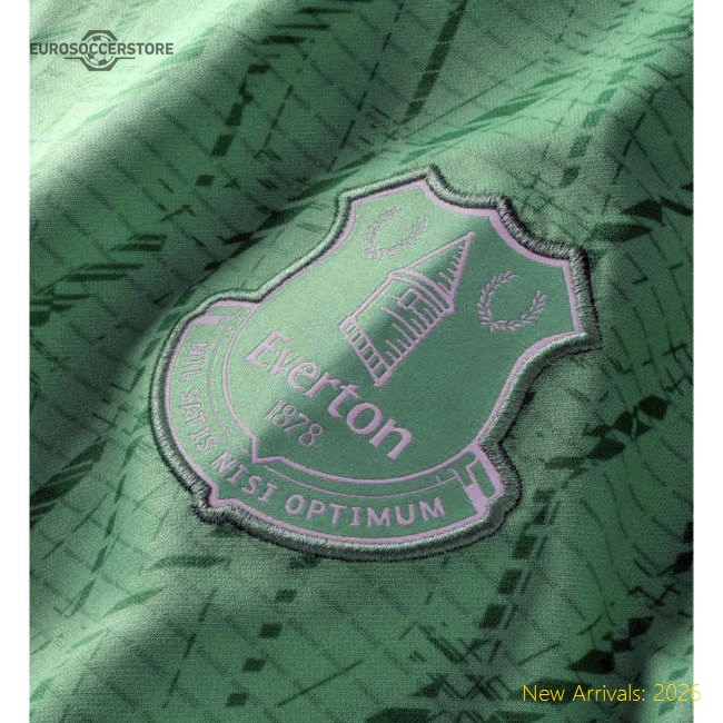 2025-2026 Everton Goalkeeper Home Shirt (Green)-Football Shirts Shop