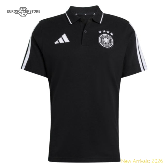 2026-2027 Germany DNA Polo Shirt (Black)-Football Shirts Shop