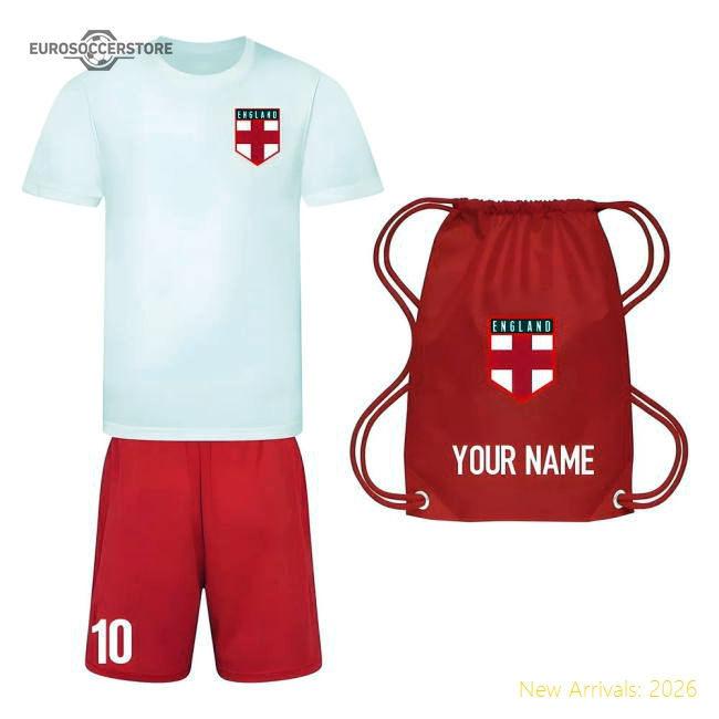 Personalised England Training Kit Package-Football Shirts Shop