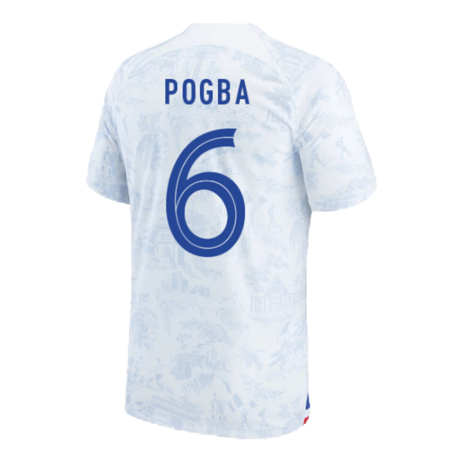2022-2023 France Away Shirt (POGBA 6)-Football Shirts Shop