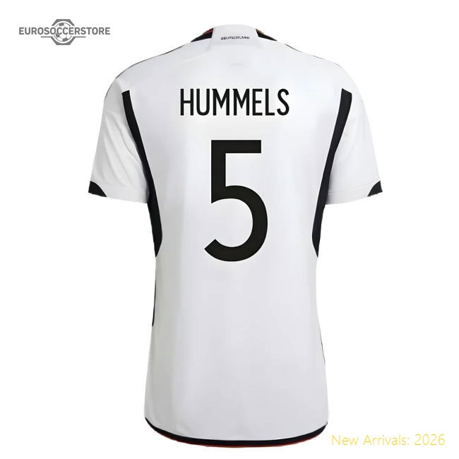 2022-2023 Germany Home Shirt (HUMMELS 5)-Football Shirts Shop