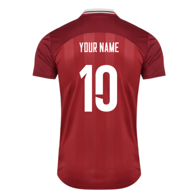 2025-2026 Denmark Womens Team Home Shirt (Ladies) (Your Name)-Football Shirts Shop