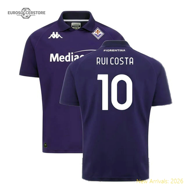 2024-2025 Fiorentina Home Shirt (Rui Costa 10)-Football Shirts Shop