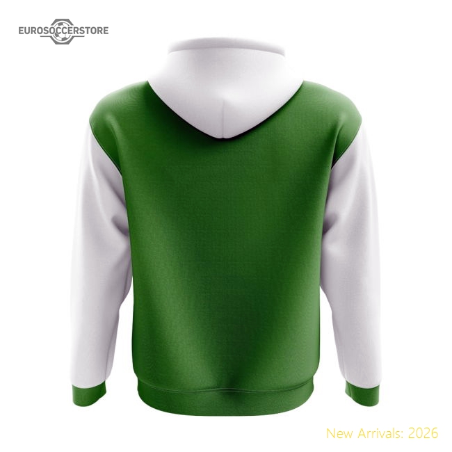 Saudi Arabia Concept Country Football Hoody (Green)-Football Shirts Shop