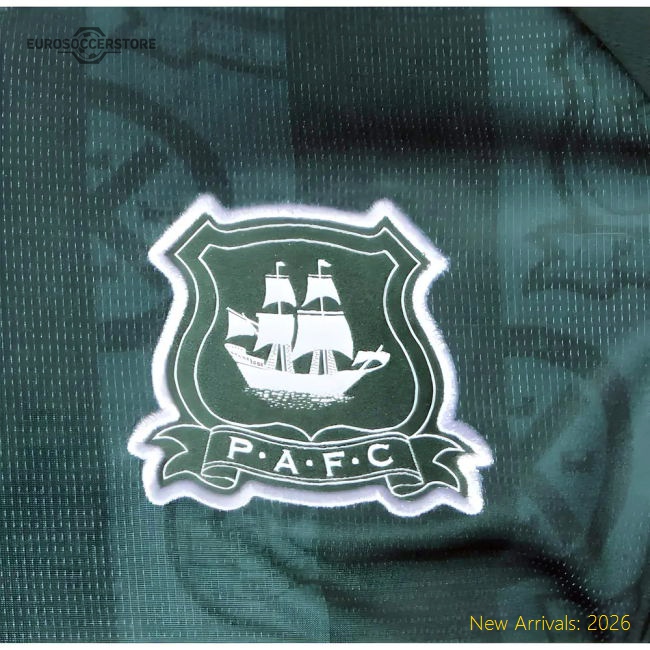 2025-2026 Plymouth Argyle Home Shirt-Football Shirts Shop