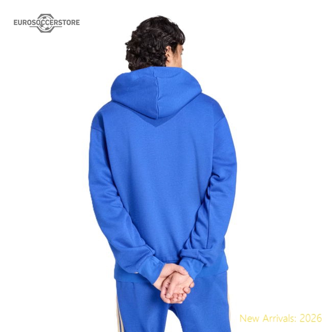 2026-2027 Italy DNA Fleece Hoody (Blue)-Football Shirts Shop